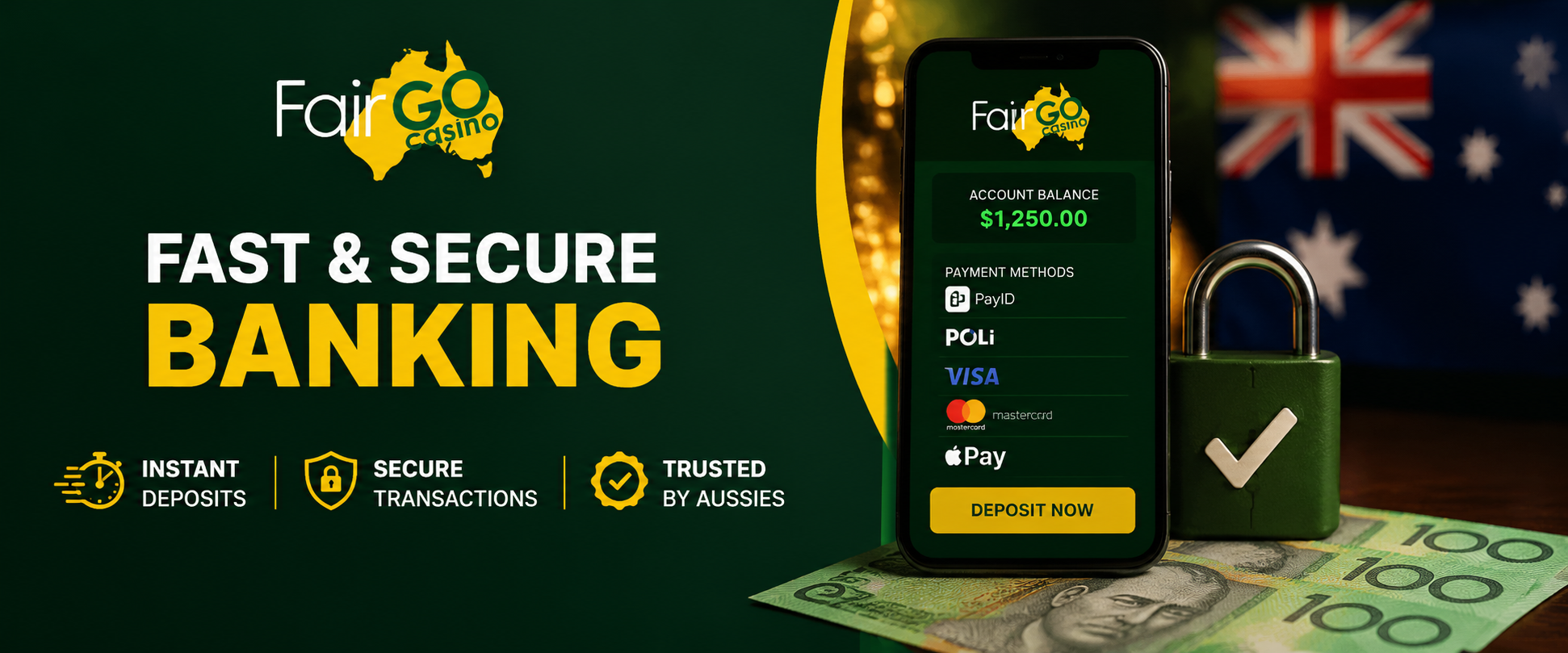 Fairgo Deposits and Withdrawals in Australia